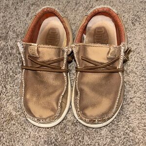 Hey Dude Kids' Tan Moccasins